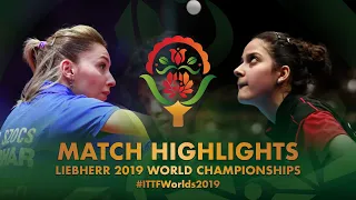 Bernadette Szocs vs Daniela Ortega | 2019 World Championships Highlights (R128)