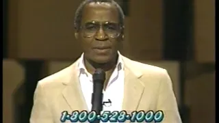 Special - 1986 - Actor Robert Guillaume At Comic Relief Gives Thoughts About Helping The Homeless