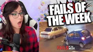 Bunny REACTS to No One Was Harmed | Fails Of The Week !!!