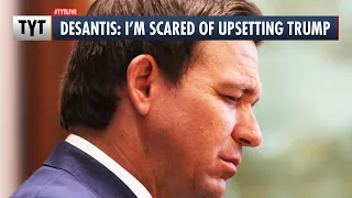 Ron DeSantis Scared of Upsetting Dear Leader Trump