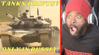 African Reacts To Tank Biathlon "Russian Army Fly And Drifts Tanks Bro"