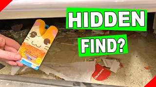 MOST BIZARRE FIND UNDER A TARGET SHELF while SEARCHING FOR HIDDEN POKEMON CARDS! Opening #74