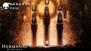 Hollow Knight Hermanas de Batalla Radiante.