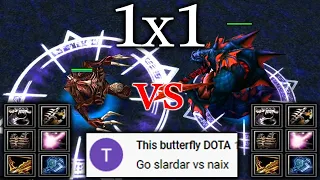 Lifestealler Naix vs Slardar Stillhreen Guard   25 Level Same item   WHO WILL BEAT