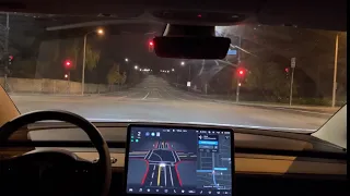 Tesla S Plaid 2022 night drive!