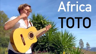 Toto - Africa | Acoustic Guitar Cover on Classical Fingerstyle Guitar
