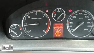 Identification d'un capteur de roue ABS/ESP HS sur Peugeot 407