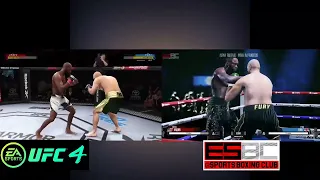 ESBC VS EA UFC 4 TYSON FURY COMPARISON | WHICH IS BETTER?