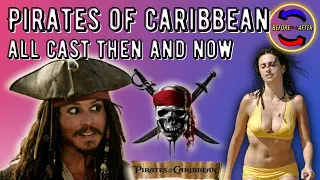 Pirates of the Caribbean All Cast then and now
