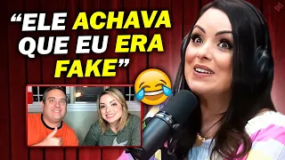 COMO FLAVIA CALINA CONHECEU SEU MARIDO?