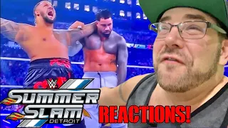 WHAT HAPPENED AT SUMMERSLAM?! Full show Reactions Results and Review!