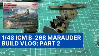 1/48 ICM B-26B Marauder, Build Series - Part 2: Interior