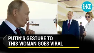 Putin's 'Keep Quiet' Gesture To Woman Official Goes Viral | Watch What Happened