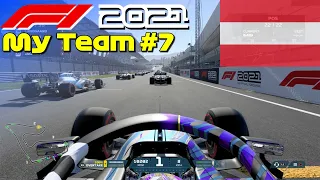 F1 2021 - My Team Career Mode #7: Austria 50% Race | PS5