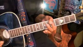 Chicago 25 Or 6 To 4 How To Play On Acoustic Guitar Lesson @EricBlackmonGuitar