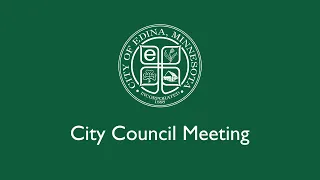 Edina City Council Meeting / Oct. 3, 2023