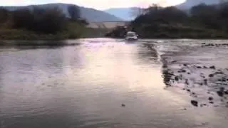 Hilux river crossing