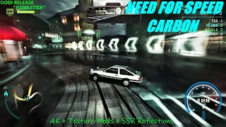 [4K] NFS CARBON "REMASTERED" RESHADE & TEXTURE MODS *Epilepsy Warning* | DODI Release