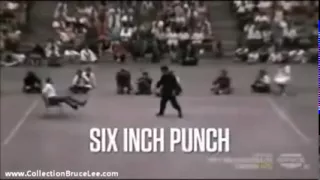 Bruce Lee Rare Video - Six inch punch