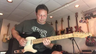 Teach your Children cover.  Tele pedal steel licks. Garcia