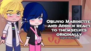 (Mlb) Oblivio Adrienette react to themselves Originally ✨