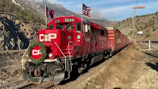 Chasing the CPKC holiday train, 12/17/2023 part 1