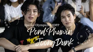 [Eng Sub] Pond Phuwin & Joong Dunk Moments | Special Olympics X JDPP | #specialolympicsxjdpp