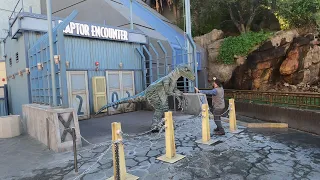 Raptor Encounter 2022 #amusementpark #raptor #universestudios