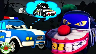 Clownjuring Car Cartoon Show for Preschool Kids