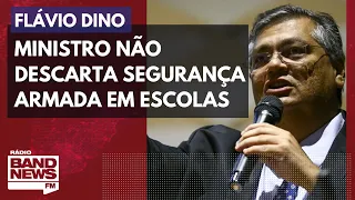 Flávio Dino não descarta possibilidade de escolas terem segurança armada