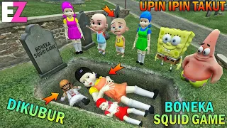 KELUARGA BONEKA SQUID GAME DIKUBUR JADI TUMBAL, UPIN IPIN TAKUT - GTA 5 BOCIL SULTAN