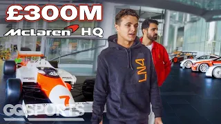 Inside McLaren’s £300M+ HQ with F1 Driver Lando Norris | All Access | GQ Sports