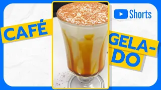 CAFÉ GELADO SUPER FÁCIL PARA FAZER EM CASA | Thigas Ribeiro | #Shorts