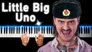 Little Big - Uno (Русская версия) | На пианино