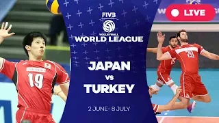 Japan v Turkey - Group 2: 2017 FIVB Volleyball World League