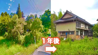 Restoration of an old Japanese house over the course of a year