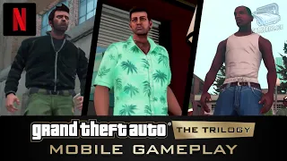 GTA: The Trilogy Definitive Edition - Netflix Mobile Gameplay (iOS)