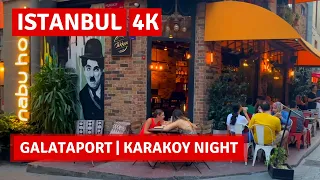 Istanbul 2022 Galataport-Karakoy 2 September Walking Tour|4k UHD 60fps