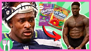 NFL Star DK Metcalf’s SHOCKING Diet - Nutritionist Reacts