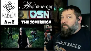 AEPHANEMER - The Sovereign | Napalm Records OldSkuleNerd Reaction