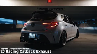 2J Racing Catback Exhaust Clips | E210 Toyota Corolla Hatchback