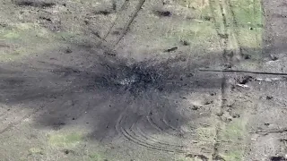 Massive Explosion As Abandoned Russian Mine-Clearing Vehicle Blown To Bits In Donetsk