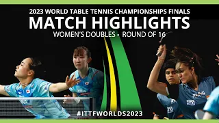 Batra/Kamath vs Hayata/Ito | WD R16 | 2023 ITTF World Table Tennis Championships Finals