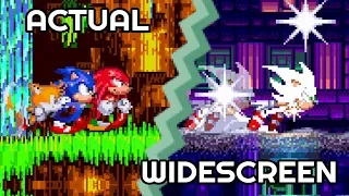 Sonic 3 AIR vs Sonic 3 & Knuckles comparison