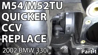 BMW E46 Quicker CCV Replacement DIY - Part 1