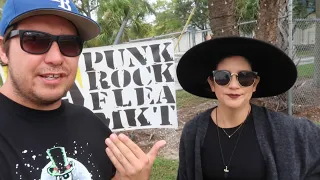 We went to a PUNK ROCK ROCK FLEA MARKET and THIS!!… is what happened!