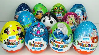 Old Kinder Maxi Unboxing Распаковка старых Киндер Maxi