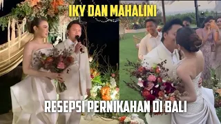 IKY DAN MAHALINI RESEPSI PERNIKAHAN DI BALI