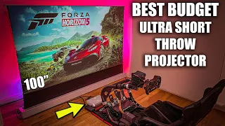BEST BUDGET ULTRA SHORT THROW PROJECTOR for Gaming and Movies JMGO O1 Review