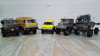 RC Novice #24 ... Repair Kamaz 4x4, Volvo, VAZ 2106, Tatra and Peterbilt 6x6